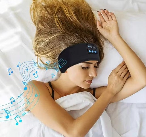 Bandeau de tête Bluetooth - Sommeil, Sport, Sérénité